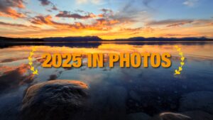 Sunset over the Rocky Mountain Front